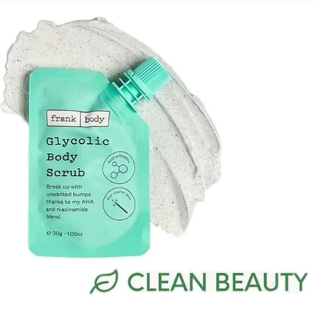 Frank Body Glycolic Body Scrub - Mint Green
